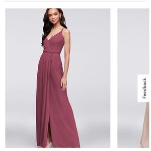 David’s Bridal Maxi Dress (bridesmaid dress)